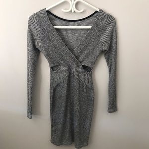 Reversible Mini Dress with Cut outs